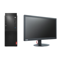 聯想/Lenovo 啟天M420-D166+ThinkVision T2224rbA（21.5英寸） 臺式計算機