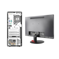 聯想/Lenovo 啟天M435-B002+ThinkVision TE22-11（21.5英寸） 臺式計算機