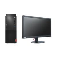 聯想/Lenovo 啟天M425-D164+ThinkVision TE20-10 （19.5英寸） 臺式計算機