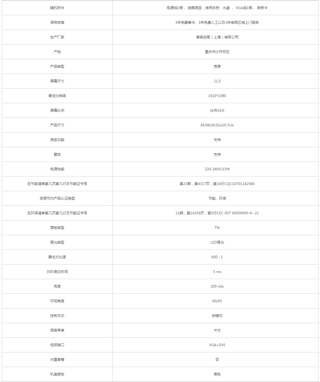惠普_HP V223 液晶顯示器 - 政府采購網上超市.png