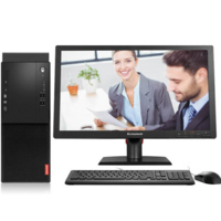 聯想/Lenovo 啟天M415-D072+ThinkVision TE20-10（19.5英寸） 臺式計算機