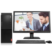 聯想/Lenovo 啟天M415-D070+ThinkVision TE20-10（19.5英寸） 臺式計算機