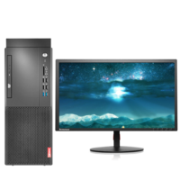 聯想/Lenovo 啟天M415-D074+ThinkVision TE21-10（20.7英寸） 臺式計算機